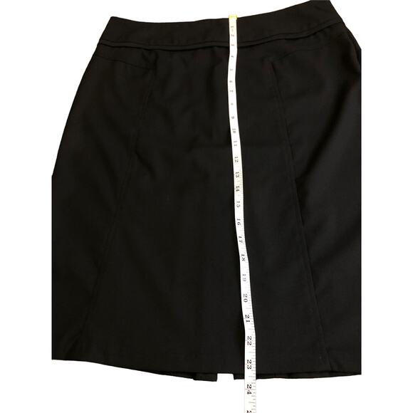 New York & Company Collection Sz 10 Black Career Pencil‎ Skirt - Picture 5 of 8